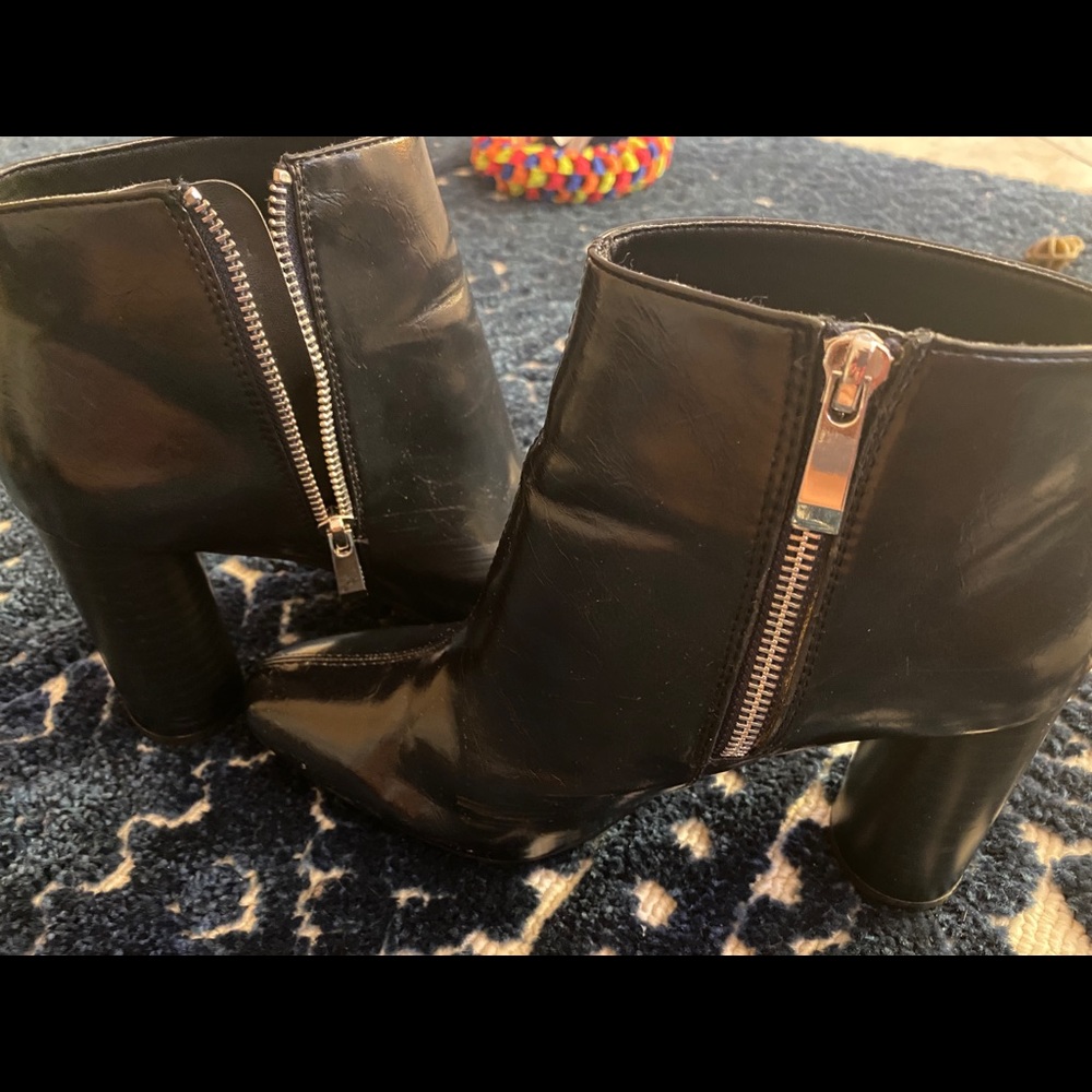 Zara ankle boots Blue